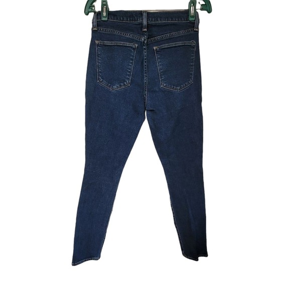 GAP 1969 True Skinny High Rise Blue Stretch Denim Jeans 27R - Picture 6 of 6